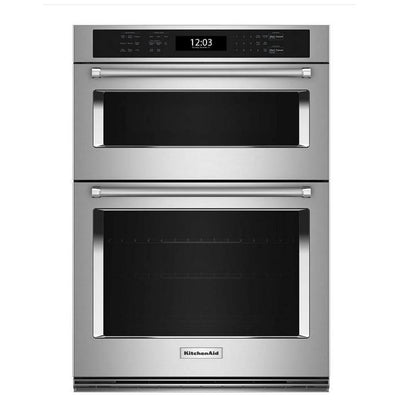 KitchenAid KOEC530PPS Microwave Wall Oven Combo