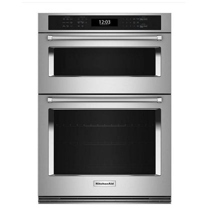 KitchenAid KOEC530PPS Microwave Wall Oven Combo