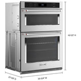 KitchenAid KOEC530PSS Microwave Wall Oven Combo