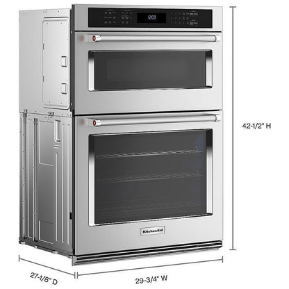 KitchenAid KOEC530PSS Microwave Wall Oven Combo