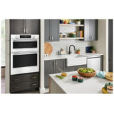 KitchenAid KOEC530PWH Microwave Wall Oven Combo