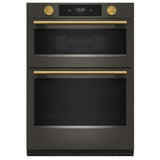 KitchenAid KOEC930SBE Microwave Wall Oven Combo, 30 inch Exterior Width, True Convection, 6.4 cu. ft. Capacity, Temperature Probe, Wifi Enabled, Air Fry, Black Ore colour Cooking Camera, Backlit Knobs