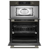 KitchenAid KOEC930SBE Microwave Wall Oven Combo, 30 inch Exterior Width, True Convection, 6.4 cu. ft. Capacity, Temperature Probe, Wifi Enabled, Air Fry, Black Ore colour Cooking Camera, Backlit Knobs