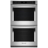 KitchenAid KOED530PSS Double Wall Oven, 30 inch Exterior Width, True Convection (Both Ovens), Self Clean, 10 cu. ft. Capacity, Air Fry, Stainless Steel colour