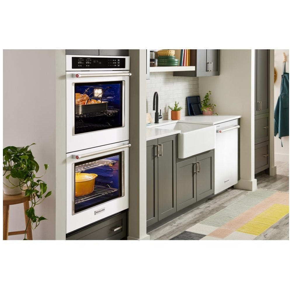 KitchenAid KOED530PWH Double Wall Oven