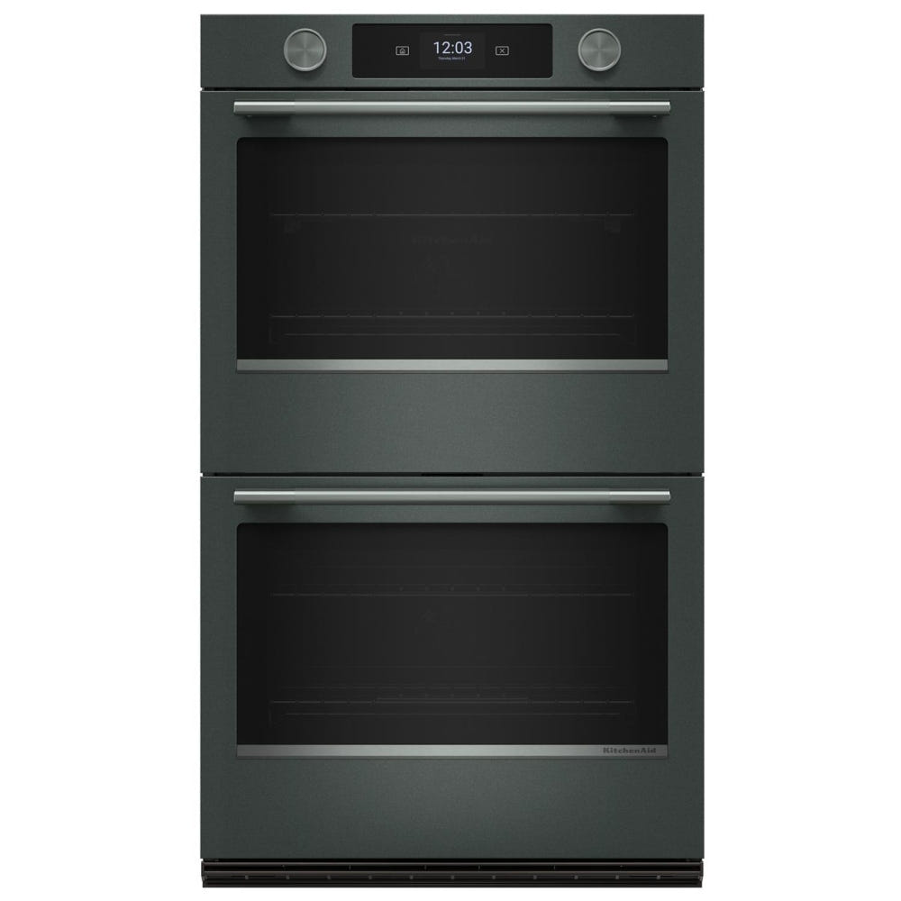 KitchenAid KOED730SJP Double Wall Oven, 30 inch exterior width, true convection, WiFi enabled, Juniper colour