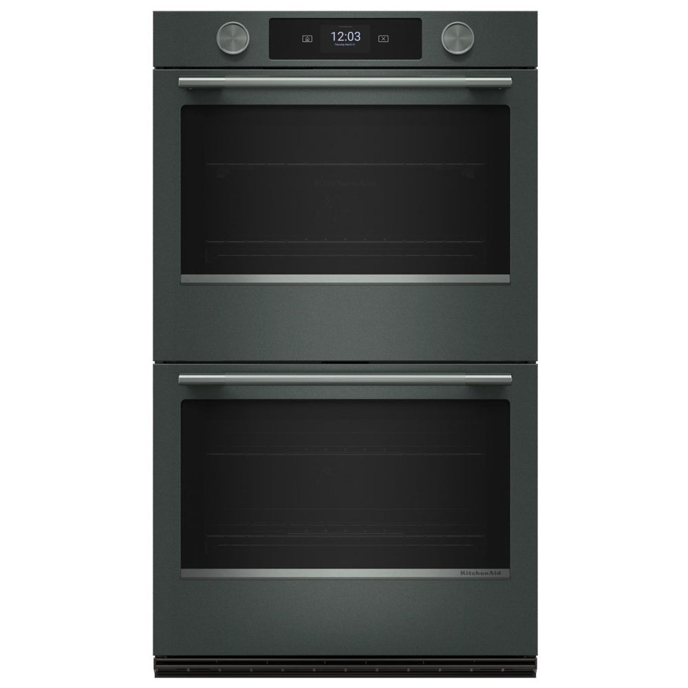 KitchenAid KOED730SJP Double Wall Oven, 30 inch exterior width, true convection, WiFi enabled, Juniper colour