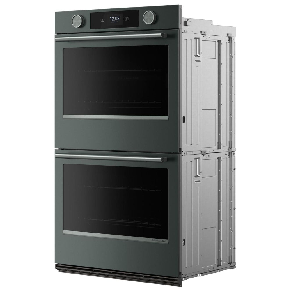 KitchenAid KOED730SJP Double Wall Oven, 30 inch exterior width, true convection, WiFi enabled, Juniper colour