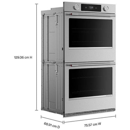 KitchenAid KOED730SPS Double Wall Oven, 30 inch Exterior Width, True Convection (Both Ovens), 10 cu. ft. Capacity, Temperature Probe, Wifi Enabled, PrintShield Stainless colour