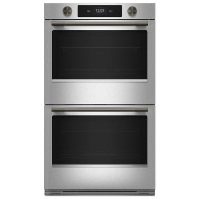 KitchenAid KOED730SPS Double Wall Oven, 30 inch Exterior Width, True Convection (Both Ovens), 10 cu. ft. Capacity, Temperature Probe, Wifi Enabled, PrintShield Stainless colour