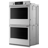 KitchenAid KOED730SPS Double Wall Oven, 30 inch Exterior Width, True Convection (Both Ovens), 10 cu. ft. Capacity, Temperature Probe, Wifi Enabled, Air Fry, PrintShield Stainless colour