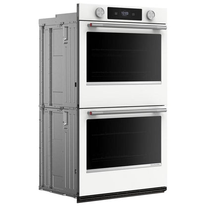 KitchenAid KOED730SWH Double Wall Oven, 30 inch Exterior Width, True Convection (Both Ovens), 10 cu. ft. Capacity, Temperature Probe, Wifi Enabled, White colour