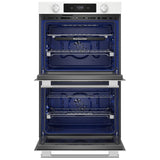 KitchenAid KOED730SWH Double Wall Oven, 30 inch Exterior Width, True Convection (Both Ovens), 10 cu. ft. Capacity, Temperature Probe, Wifi Enabled, Air Fry, White colour