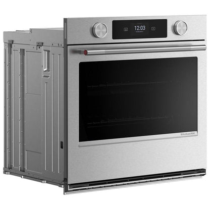 KitchenAid KOES727SPS Single Wall Oven, 27 inch Exterior Width, True Convection, 4.3 cu. ft. Capacity, Air Fry, PrintShield Stainless colour