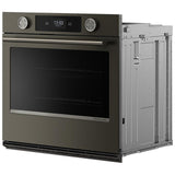 KitchenAid KOES730SBE Single Wall Oven, 30 inch Exterior Width, True Convection, Self Clean, 5 cu. ft. Capacity, Temperature Probe, Wifi Enabled, Air Fry, Black Ore colour