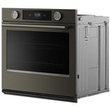 KitchenAid KOES730SBE Single Wall Oven, 30 inch Exterior Width, True Convection, Self Clean, 5 cu. ft. Capacity, Temperature Probe, Wifi Enabled, Air Fry, Black Ore colour