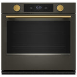 KitchenAid KOES730SBE Single Wall Oven, 30 inch Exterior Width, True Convection, Self Clean, 5 cu. ft. Capacity, Temperature Probe, Wifi Enabled, Air Fry, Black Ore colour