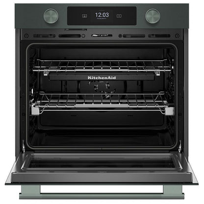 KitchenAid KOES730SJP Single Wall Oven, 30 inch Exterior Width, True Convection, 5 cu. ft. Capacity, Temperature Probe, WiFi Enabled, Air Fry, Juniper Colour