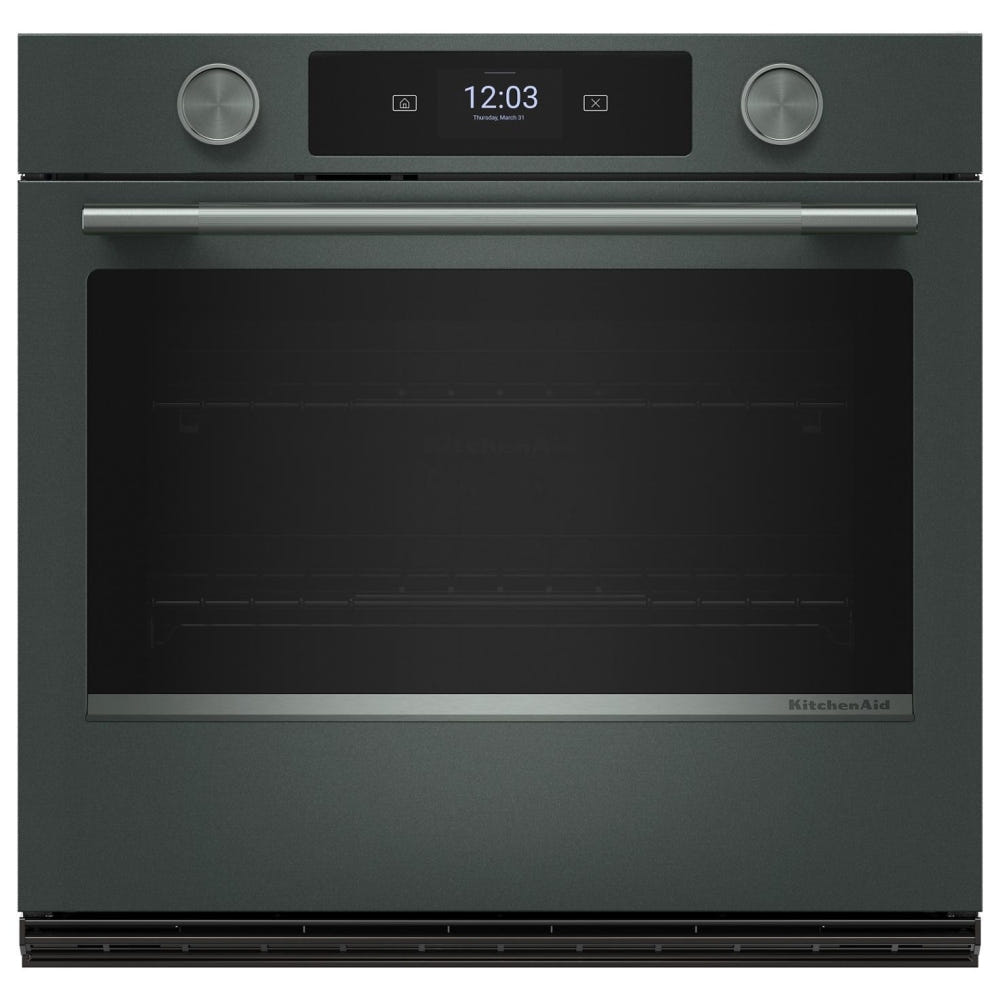 KitchenAid KOES730SJP Single Wall Oven, 30 inch Exterior Width, True Convection, 5 cu. ft. Capacity, Temperature Probe, WiFi Enabled, Air Fry, Juniper Colour