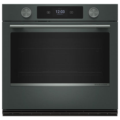 KitchenAid KOES730SJP Single Wall Oven, 30 inch Exterior Width, True Convection, 5 cu. ft. Capacity, Temperature Probe, WiFi Enabled, Air Fry, Juniper Colour