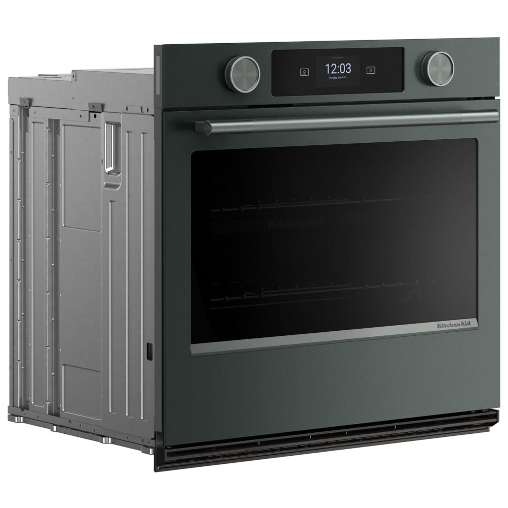 KitchenAid KOES730SJP Single Wall Oven, 30 inch Exterior Width, True Convection, 5 cu. ft. Capacity, Temperature Probe, WiFi Enabled, Air Fry, Juniper Colour