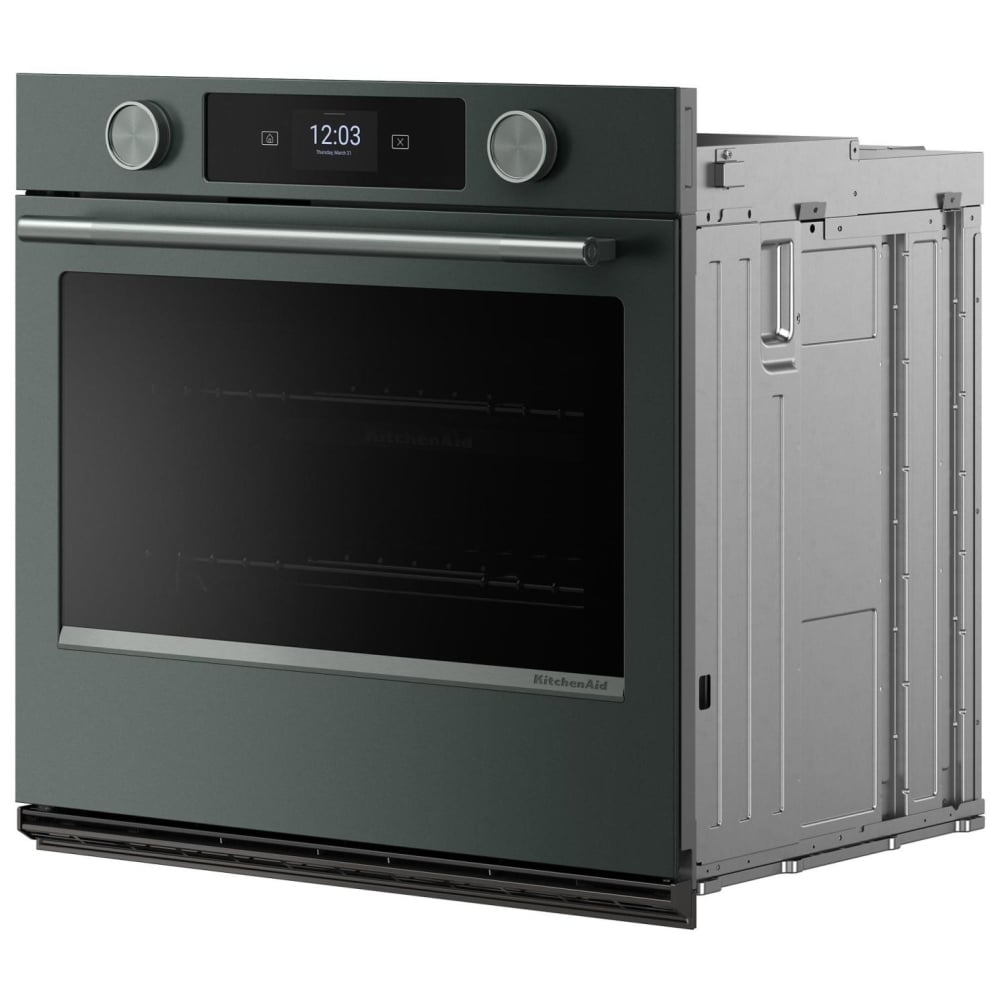 KitchenAid KOES730SJP Single Wall Oven, 30 inch Exterior Width, True Convection, 5 cu. ft. Capacity, Temperature Probe, WiFi Enabled, Air Fry, Juniper Colour