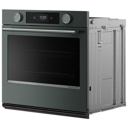 KitchenAid KOES730SJP Single Wall Oven, 30 inch Exterior Width, True Convection, 5 cu. ft. Capacity, Temperature Probe, WiFi Enabled, Air Fry, Juniper Colour