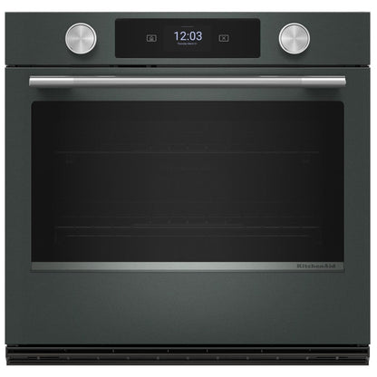 KitchenAid KOES730SJP Single Wall Oven, 30 inch Exterior Width, True Convection, 5 cu. ft. Capacity, Temperature Probe, WiFi Enabled, Air Fry, Juniper Colour