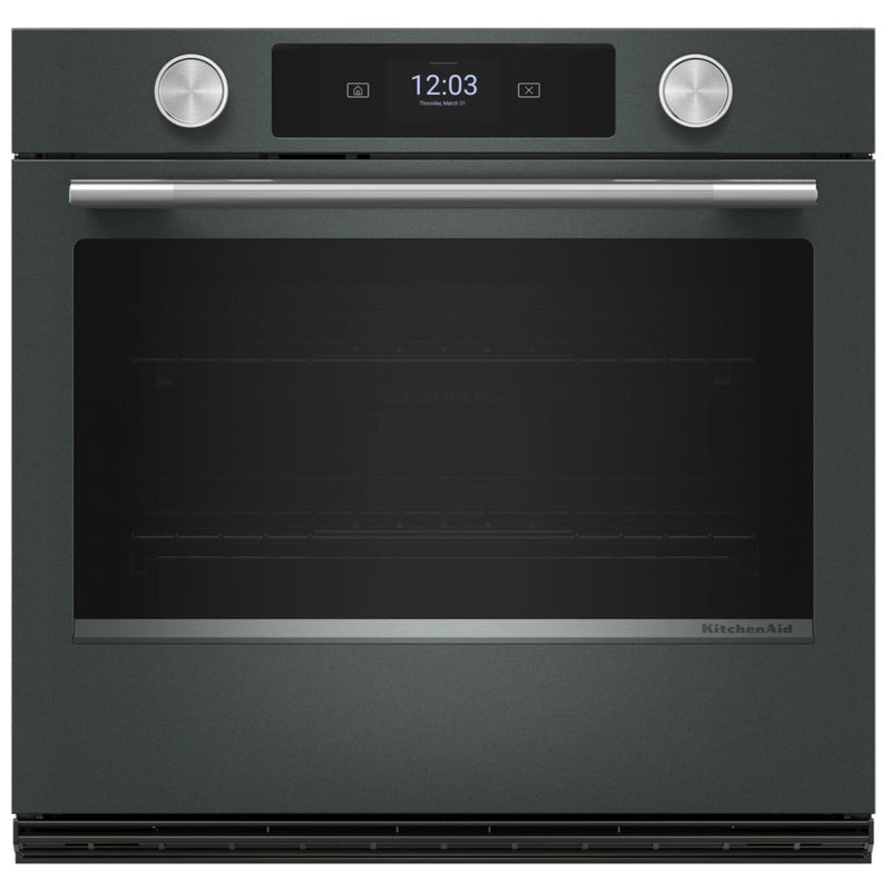 KitchenAid KOES730SJP Single Wall Oven, 30 inch Exterior Width, True Convection, Self Clean, 5 cu. ft. Capacity, Temperature Probe, Wifi Enabled, Air Fry, Juniper colour