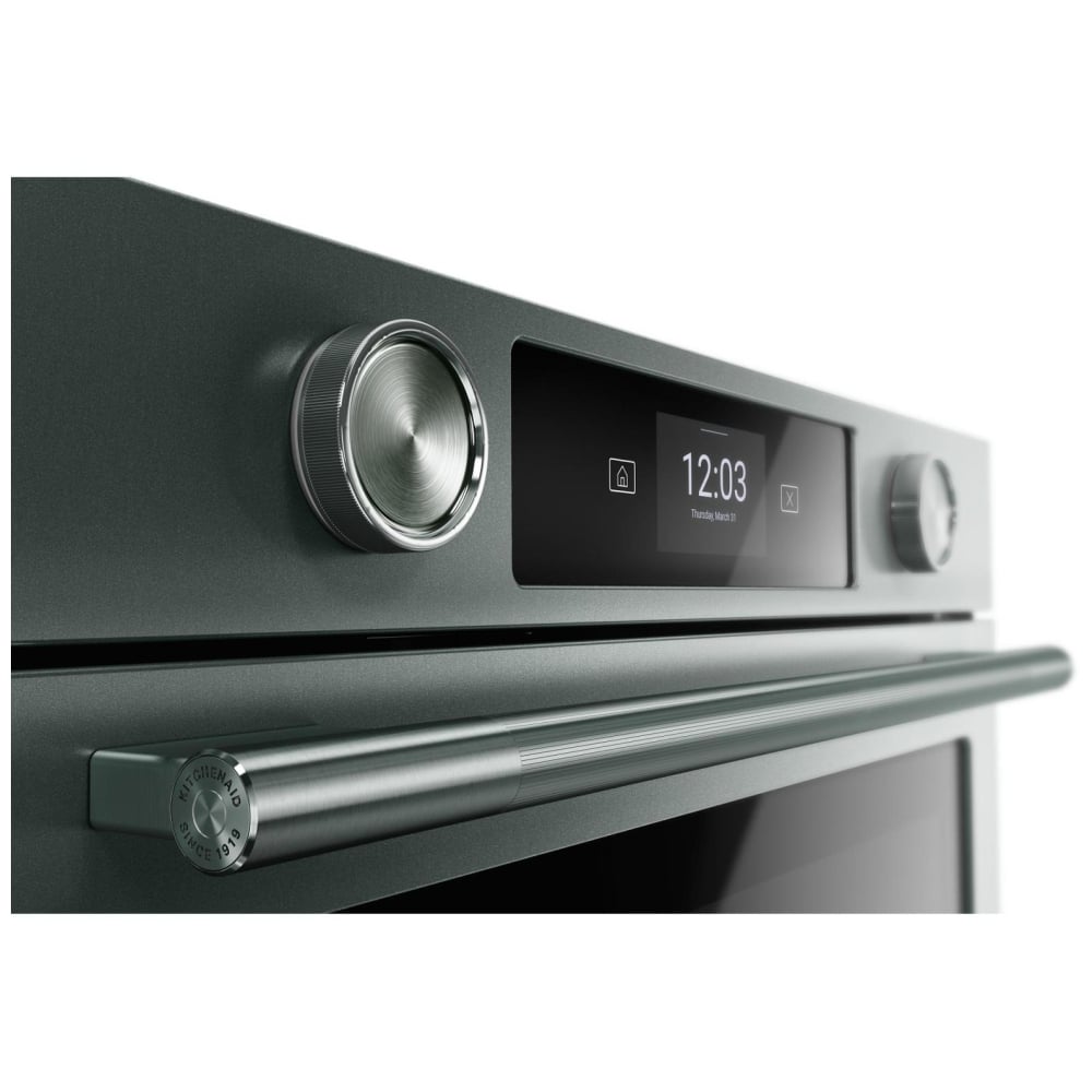 KitchenAid KOES730SJP Single Wall Oven, 30 inch Exterior Width, True Convection, 5 cu. ft. Capacity, Temperature Probe, WiFi Enabled, Air Fry, Juniper Colour