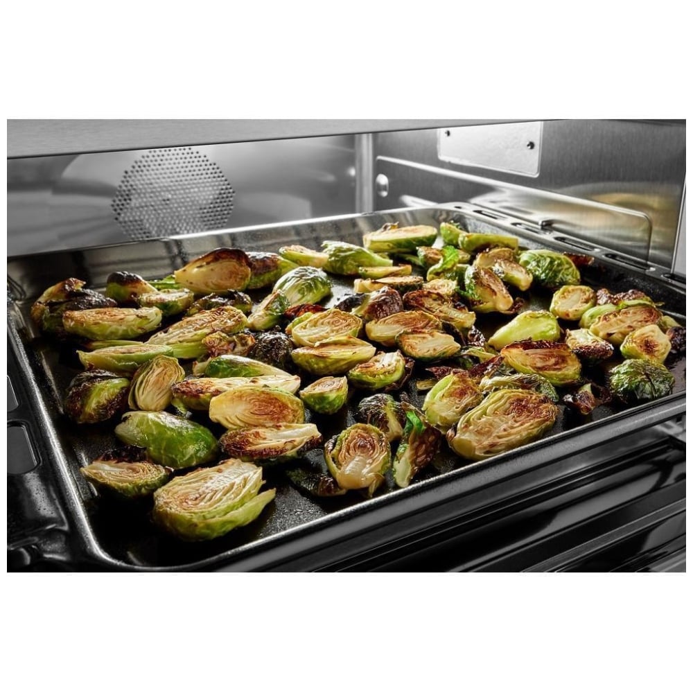 KitchenAid KOES730SPS Single Wall Oven, 30 inch Exterior Width, True Convection, 5 cu. ft. Capacity, Temperature Probe, WiFi Enabled, Air Fry, PrintShield Stainless colour