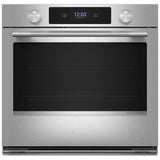 KitchenAid KOES730SPS Single Wall Oven, 30 inch Exterior Width, True Convection, Self Clean, 5 cu. ft. Capacity, Temperature Probe, Wifi Enabled, Air Fry, PrintShield Stainless colour