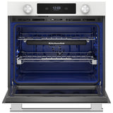 KitchenAid KOES730SWH Single Wall Oven, 30 inch Exterior Width, True Convection, Self Clean, 5 cu. ft. Capacity, Temperature Probe, Wifi Enabled, Air Fry, White colour
