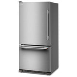 KitchenAid KRBL133SPS Bottom Freezer Refrigerator, 33 inch Width, Optional Ice Maker (Special Order), ENERGY STAR Certified, 22.1 cu. ft. Capacity, PrintShield Stainless colour