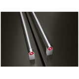 KitchenAid KRFC136RBS Counter Depth French Door Refrigerator, 36 inch Width, 20 cu. ft. Capacity, Counter Depth, Water Dispenser (Interior), Ice Dispenser (Freezer Located), ENERGY STAR Certified, Black Stainless Steel colour