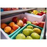 KitchenAid KRFC136RBS Counter Depth French Door Refrigerator, 36 inch Width, 20 cu. ft. Capacity, Counter Depth, Water Dispenser (Interior), Ice Dispenser (Freezer Located), ENERGY STAR Certified, Black Stainless Steel colour