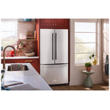 KitchenAid KRFC136RPS Counter Depth French Door Refrigerator, 36 inch Width, 20 cu. ft. Capacity, Counter Depth, Water Dispenser (Interior), Ice Dispenser (Freezer Located), ENERGY STAR Certified, Stainless Steel colour