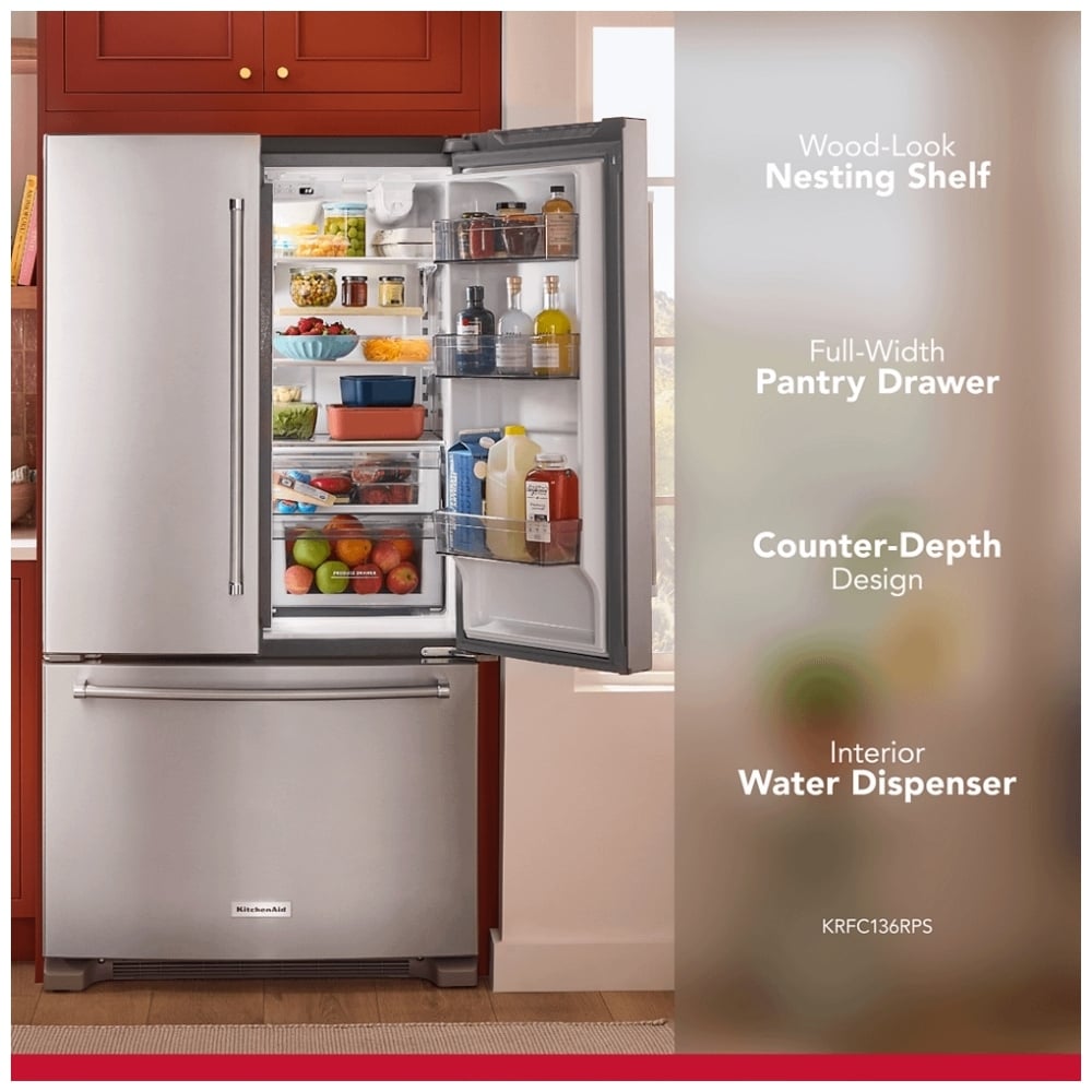 KitchenAid KRFC136RPS French Door Refrigerator