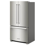 KitchenAid KRFC136RPS Counter Depth French Door Refrigerator, 36 inch Width, 20 cu. ft. Capacity, Counter Depth, Water Dispenser (Interior), Ice Dispenser (Freezer Located), ENERGY STAR Certified, Stainless Steel colour