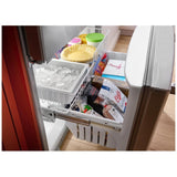 KitchenAid KRFC136RPS Counter Depth French Door Refrigerator, 36 inch Width, 20 cu. ft. Capacity, Counter Depth, Water Dispenser (Interior), Ice Dispenser (Freezer Located), ENERGY STAR Certified, Stainless Steel colour