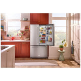 KitchenAid KRFC136RPS Counter Depth French Door Refrigerator, 36 inch Width, 20 cu. ft. Capacity, Counter Depth, Water Dispenser (Interior), Ice Dispenser (Freezer Located), ENERGY STAR Certified, Stainless Steel colour