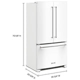 KitchenAid KRFC136RWH French Door Refrigerator