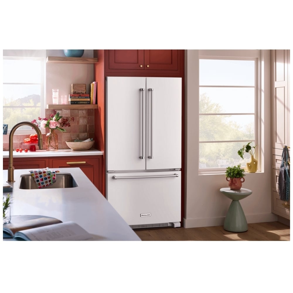 KitchenAid KRFC136RWH French Door Refrigerator