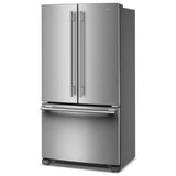 KitchenAid KRFC136SPS French Door Refrigerator, 36 inch Width, 20 cu. ft. Capacity, Counter Depth, Water Dispenser (Interior), Ice Dispenser (Freezer Located), ENERGY STAR Certified, PrintShield Stainless colour