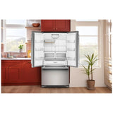 KitchenAid KRFC136TPS French Door Refrigerator, 36 inch Width, 21.9 cu. ft. Capacity, Counter Depth, Water Dispenser (Interior), Ice Dispenser (Freezer Located), PrintShield Stainless colour