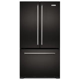 KitchenAid KRFC302EBS Counter Depth French Door Refrigerator, 36 inch Width, 21.9 cu. ft. Capacity, Counter Depth, Water Dispenser (Interior), Ice Dispenser (Freezer Located), Black Stainless Steel colour