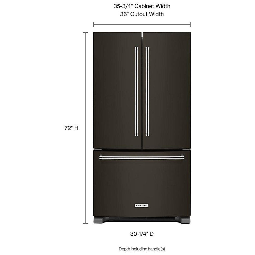 KitchenAid KRFC302EBS French Door Refrigerator