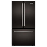 KitchenAid KRFC302EBS Counter Depth French Door Refrigerator, 36 inch Width, 21.9 cu. ft. Capacity, Counter Depth, Water Dispenser (Interior), Ice Dispenser (Freezer Located), Black Stainless Steel colour