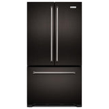 KitchenAid KRFC302EBS Counter Depth French Door Refrigerator, 36 inch Width, 21.9 cu. ft. Capacity, Counter Depth, Water Dispenser (Interior), Ice Dispenser (Freezer Located), Black Stainless Steel colour