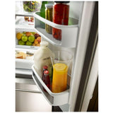 KitchenAid KRFC302EBS Counter Depth French Door Refrigerator, 36 inch Width, 21.9 cu. ft. Capacity, Counter Depth, Water Dispenser (Interior), Ice Dispenser (Freezer Located), Black Stainless Steel colour
